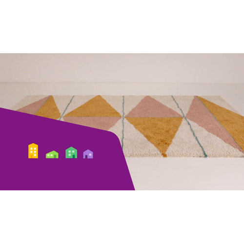 Mercury Row® Bonifay Geometric Off White Area Rug & Reviews Wayfair